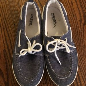 Gymboree denim boat shoe/sneaker